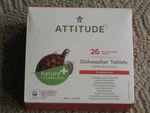 Attitude Dishwasher Tablets 26 Water -soluble Phosphate-free Unscented. Fixed Price $20.95.