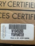 Whirlpool Dishwasher Pump & Motor W10455260. Fixed Price $150.00.