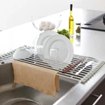 Yamazaki Home Plate Over-the-sink Kitchen Dish Drainer. Fixed Price $28.00.