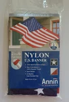 Annin Flagmakers Us Banner Nylon Daily All Weather 2.5 Feet X 4 Sealed. Fixed Price $15.00.