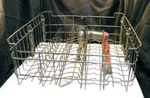 Ge Profile Dishwasher Nylon Upper Top Rack Dark Grey Adjustable Wheels. Fixed Price $87.33.