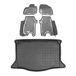 Rezaw-plast Rubber Floor Mats For Honda Fit 2007 2013 + Pe Cargo Trunk. Fixed Price $159.89.