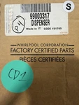 99003317 Whirlpool Dispenser. Fixed Price $93.00.