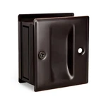 Homotek Privacy Pocket Door Pull No Lock, 1 Pack, Lock-oil Rubbed Bronze. Fixed Price $17.16.