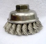 3-1/2" Weiler Single Row .023 Steel Wire Cup Brush For 1/2"-13 Unc Arbor Each. Fixed Price $30.00.