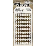 Stampers Anonymous Tim Holtz Layered Stencil 4.125"X8.5"-HARLEQUIN. Fixed Price $11.36.
