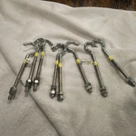 National N221-697 Hook Bolt 3/8" X 7", Zinc Plated Qty Of. Fixed Price $10.95.