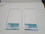 Valterra A77010 Rv Entry Door Interior Window Frame Pair (2) 21" X 12" White. Fixed Price $13.48.