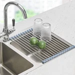 Seropy Up Dish Drying Rack, Over The Sink Kitchen Rolling. Fixed Price $14.36.