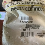Genuine Oem Whirlpool Belt WP21352320 Washer Dryer Replacement. Fixed Price $11.45.