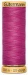 Natural Cotton Thread 110YD Bright Pink. Fixed Price $7.88.
