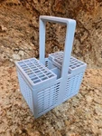 Fisher Paykel DD24DCTX7 Silver Ware Caddy For Top/bottom Rack W/ Utensil Inserts. Fixed Price $50.00.