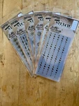 Tim Holtz - Stampers Anonymous Stencils. Fixed Price $5.97.