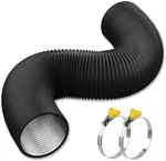 4" Dryer Vent Duct Hose 8 Ft Reinforced Heavy Duty Flex W/ 2 Clamps. Fixed Price $15.95.