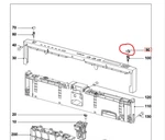 Miele Dishwasher Gen 7XXX Series Cap Zermattsilver Vi 16X7 # 10784770. Fixed Price $5.00.