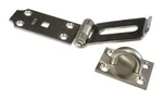National Hardware Brushed Stainless Steel 7-1/2 In. Safety Hasp. Fixed Price $31.78.