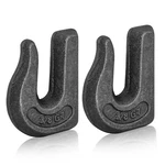 Aya Gear 2PC G70 3/8" Weld On Chain Grab Hooks Loader Bucket Flatbed Trailer Tow. Fixed Price $13.19.