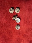 Samsung Dishwasher Lower Rack # DD82-01384 Repl Wheels (5) Part 673001000104. Fixed Price $24.95.