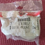 Genuine Oem Whirlpool 3369012 Dishwasher Disk Mount Assembly - White. Fixed Price $39.49.