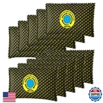 Qbmalls 100G Rechargeable Desiccant Packs (10) - Moisture Absorber Storage Bins. Fixed Price $57.09.