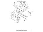 Whirlpool W11219378 35.25" Control Panel. Fixed Price $81.58.
