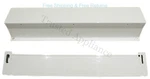 Ge Dishwasher Bottom Panel Toe Kick Plate White - Fits Many Models (2 Pc. Set). Fixed Price $46.45.