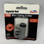 Superior Tool 5/8 In. Pro Mini Tube Cutter Black/silver 1 Pack Model 35030. Fixed Price $17.99.