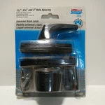 National Hardware N178-798 Universal Knob Latch Black Finish 1.5" 3" Hole Spacin. Fixed Price $9.70.