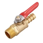 Litorange Brass Water Mini Ball Valve Shut 3/8"MALE X 3/8"HOSE Id. Fixed Price $17.55.