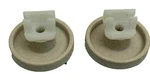 Miele Dishwasher Lower Basket Rack Wheel Support Roller 02372352 2PCS (SBX-1). Fixed Price $20.11.