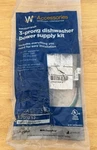 Whirlpool 3-PRONG Dishwasher Power Supply Cord Kit (W11546624). Fixed Price $12.99.