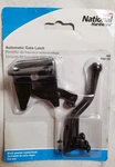 National Hardware N101-121 Self Closing Black Steel Gate Latch 4.44 HX2.37 In.. Fixed Price $11.76.