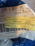 154332602 / Frigidaire Dishwasher Filter. Fixed Price $6.99.