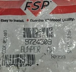 9724509 Whirlpool Washer Bumper Aw. Fixed Price $12.00.