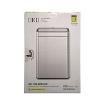 Eko 13.2G/50L Deluxe Mirage Stainless Steel Matte Finish Sensor Trash Can. Fixed Price $97.30.