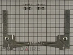New Genuine Oem Electrolux Frigidaire Dishwasher Door Hinge Arm Set 5304513274. Fixed Price $49.99.