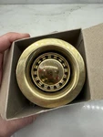 Nantucket Sinks NS-403PB Junior Duo Basket Strainer, Polished Brass. Fixed Price $39.99.