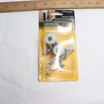 Prime-line Stamped Steel, Bi-fold Door Assembly, Four 1 In. Nylon Rollers. Fixed Price $6.59.