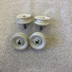 Whirlpool Dishwasher DU915PWKB0 Tub Wheels. # 3380371. Set Of 4. Fixed Price $14.98.