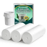 Techshare Small Garbage Bags 4 Gallon - 105 Count Trash Can Liners For Bathro.... Fixed Price $14.56.
