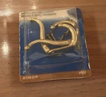 Cast Brass Hat & Coat Hooks National Manufacturing 2 Pack. Fixed Price $12.00.
