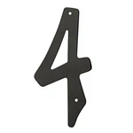 Hillman 4-IN. Nail-on Black House Number. Fixed Price $7.75.