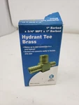 Water Source HT175NL Hydrant Tee Brass. Fixed Price $17.99.