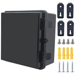 Otdorpatio Junction Hinged Black Cover IP67 Waterproof Abs Project Mounting. Fixed Price $38.45.