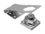 National Hardware N206-953 Chrome Steel Keyed Alike Hasps Lock 4-1/2 In.. Fixed Price $15.10.