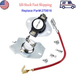 279816 Thermal Cut Off Kit Dryer Thermostat For Whirlpool Maytag Kenmore. Fixed Price $21.60.