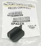 WPW10306228 Whirlpool Dishwasher Dishrack Track Spacer - New Genuine Oem. Fixed Price $18.00.