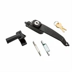 National Hardware Black Zinc Push Button Keyed Latch 1 Pk (pack Of 3). Fixed Price $65.51.