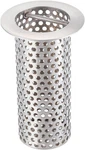 Commercial Floor Drain Strainer, 1/2" Lip Diameter X 4" Tall Perforated Cylind. Fixed Price $47.99.