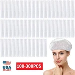 300PCS Disposable One-off Hotel Home Shower Bathing Clear Hair Elastic Caps Hats. Fixed Price $13.28.